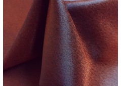 Tissu organza changeant marine et orange