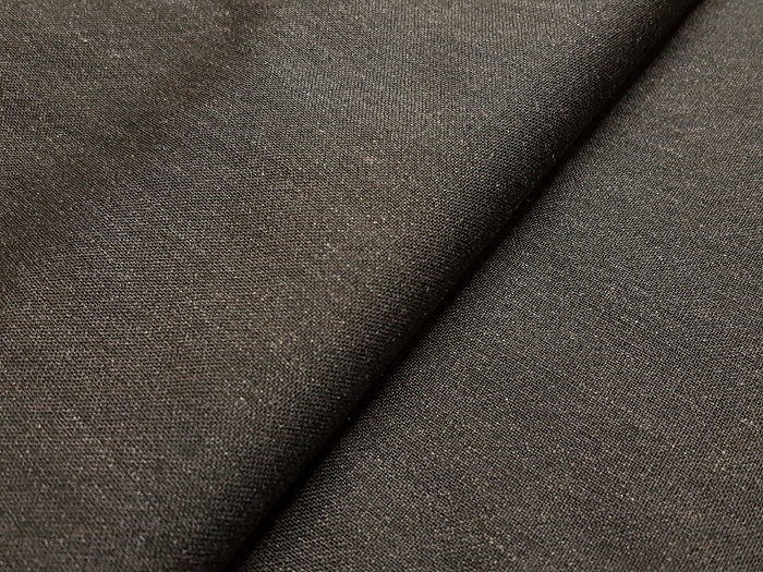 Toile de laine gris anthracite
