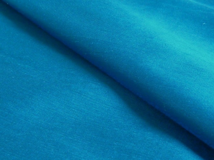 Doupion de soie turquoise