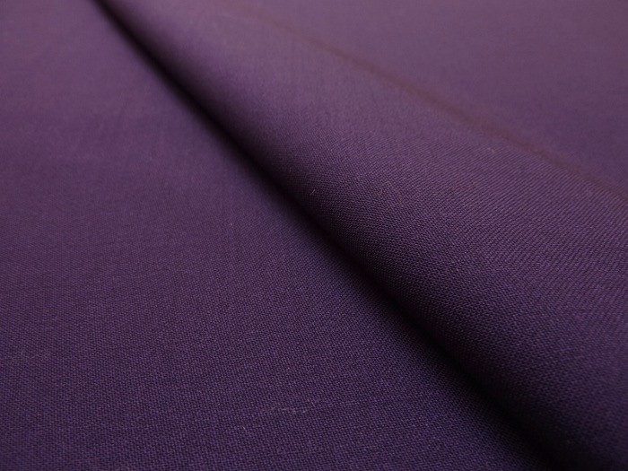 Pure laine Haute-Couture violet