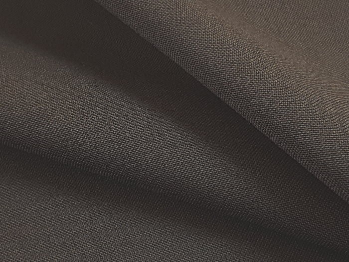 Tissu toile de laine noire