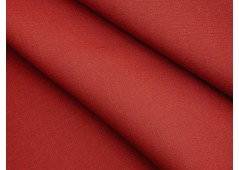 Toile de lin italien rouge Hermes