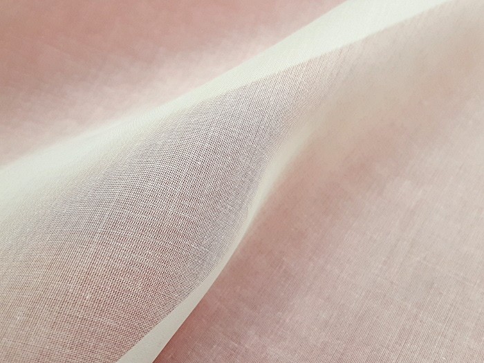 Tissu organdi blanc