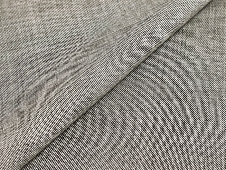 Tissu fil à fil gris
