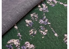 Jacquard vert et bleus