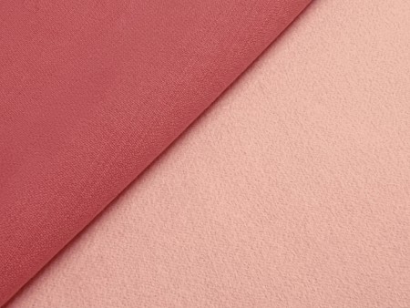 Tissu baby alpaga rose dragée