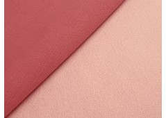 Tissu baby alpaga rose dragée