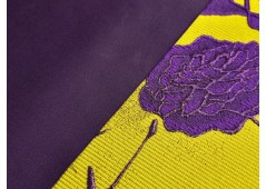 Pure laine Haute-Couture violet