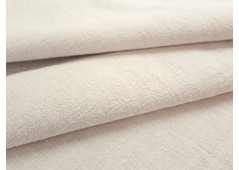 Tissu lin lavé gris perle