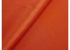 Tissu doublure bemberg orange tangerine