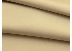 Tissu toile de soie doupionnée beige