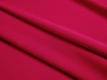 Tissu crêpe de Paris fushia