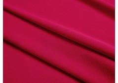 Tissu crêpe de Paris fushia