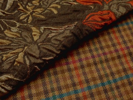 Tissu Ecossais en laine vierge