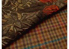 Tissu Ecossais en laine vierge