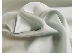 Tissu doublure pongé bemberg bleu fumé