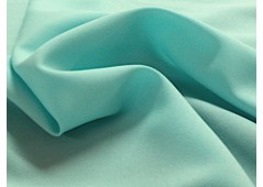 Tissu crêpe vert d'eau