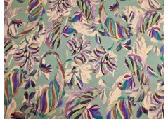 Tissu Viscose imprimée extensible