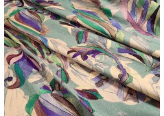 Tissu Viscose imprimée extensible
