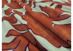 Crêpe viscose bicolore