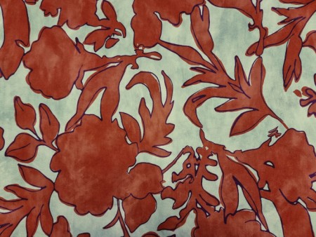 Crêpe viscose bicolore