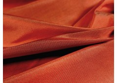 Tissu faille de soie brique