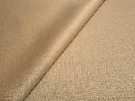 Tissu satin de lin ficelle