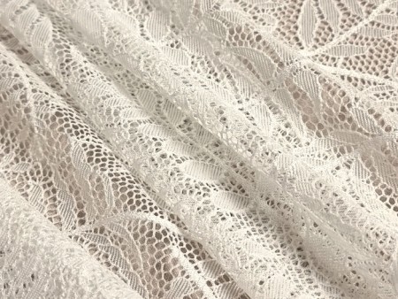 Tissu dentelle extensible