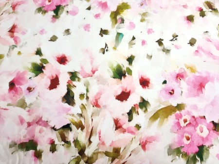 Tissu imprimé Esquisse florale