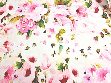 Tissu imprimé Esquisse florale