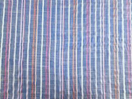 Tissu chemise à rayures
