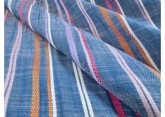 Tissu chemise à rayures