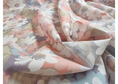Tissu percale de coton fleurie – Imprimé Pastel Doux