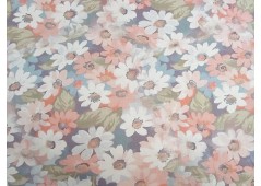Tissu percale de coton fleurie – Imprimé Pastel Doux