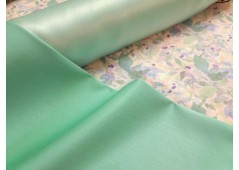 Tissu percale imprimée aquarelle de feuilles pastel