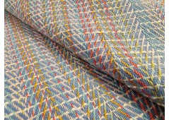 Tissu chevrons éclats de couleurs vibrantes