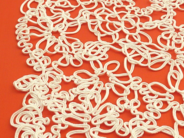 Tissu guipure moderne
