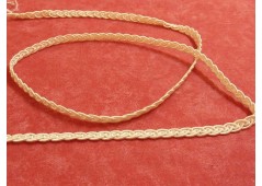 Tresse de passementerie blanc crémeux