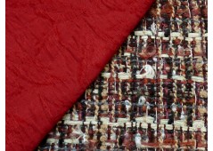Tissu tweed artisanal français